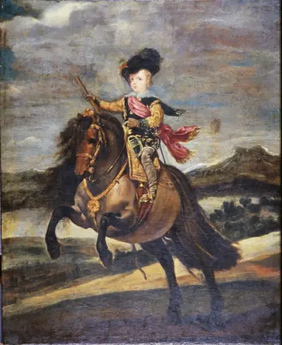 The Infante Baltasar Carlos on Horseback av Diego Velázquez