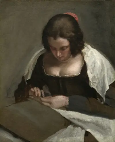 The Needlewoman av Diego Velázquez