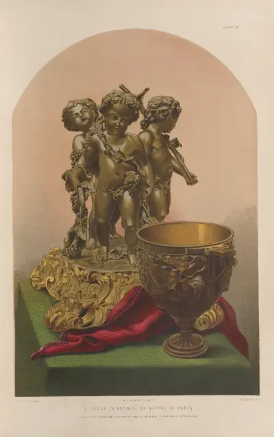 A group in bronze av Matthew Digby Wyatt