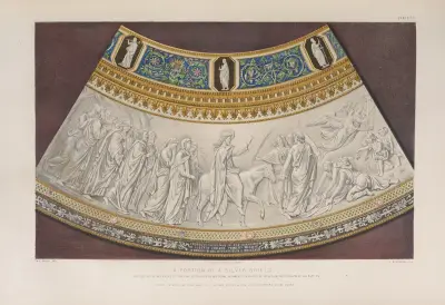 A portion of a silver shield av Matthew Digby Wyatt