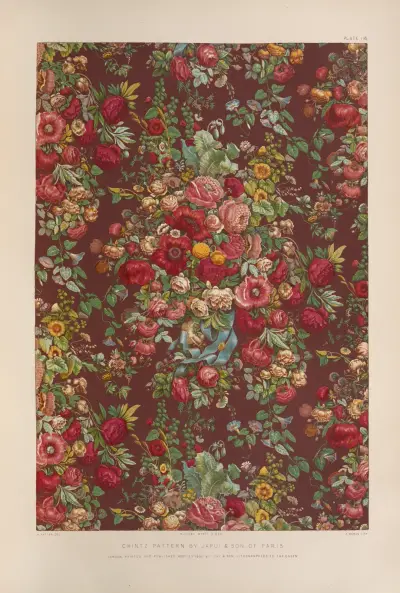 Chintz pattern av Matthew Digby Wyatt