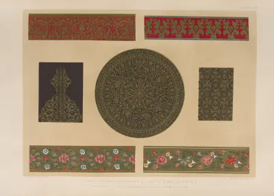 Berikningar från indiska illuminerade manuskript m.m. av Matthew Digby Wyatt