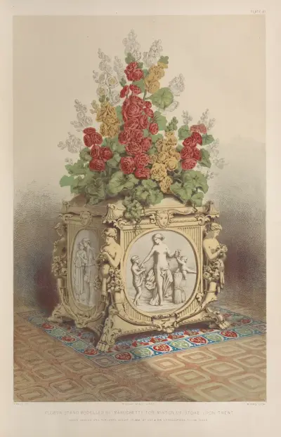 Blumenständer von Matthew Digby Wyatt