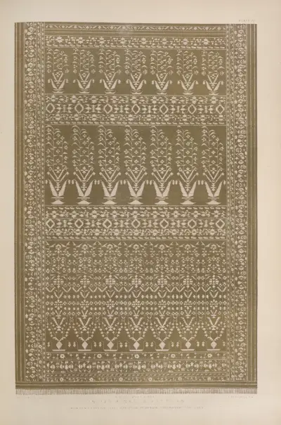 Indian kinkaub pattern av Matthew Digby Wyatt