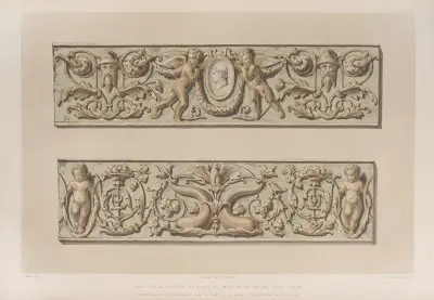 Luca-della-Robbia friezes av Matthew Digby Wyatt
