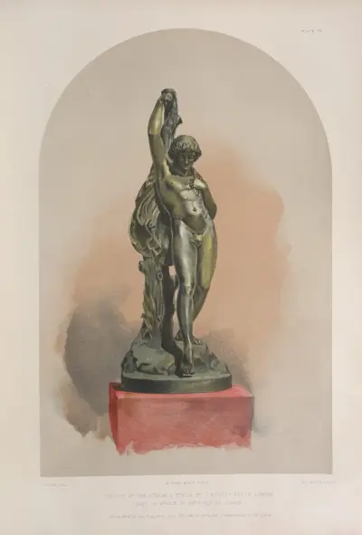 Pojken vid bäcken, en staty av Matthew Digby Wyatt