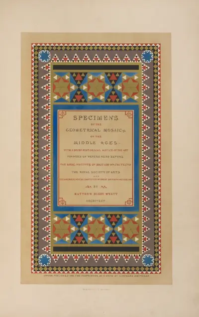 Title page av Matthew Digby Wyatt