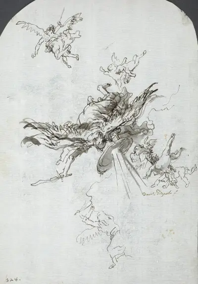 Ärkeängeln Mikael av Giovanni Domenico Tiepolo