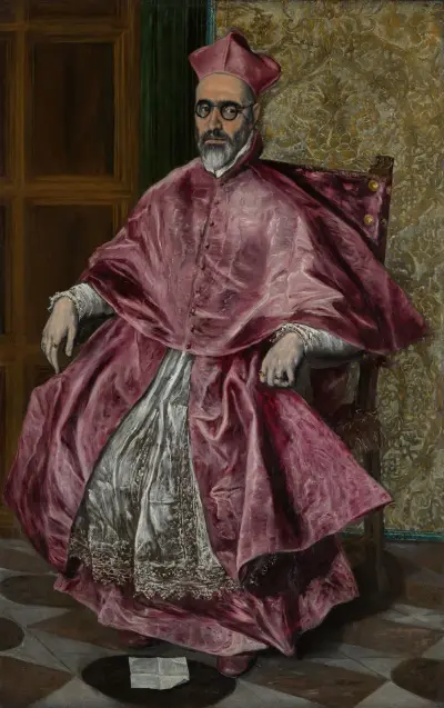 Cardinal Fernando Niño de Guevara (1541–1609) av El Greco (Domenikos Theotokopoulos)