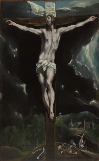Christ on the Cross av El Greco (Domenikos Theotokopoulos)
