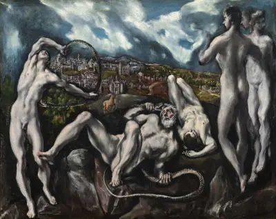 Laocoön av El Greco (Domenikos Theotokopoulos)
