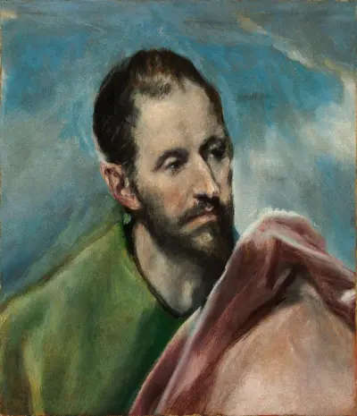 Saint James The Younger av El Greco (Domenikos Theotokopoulos)