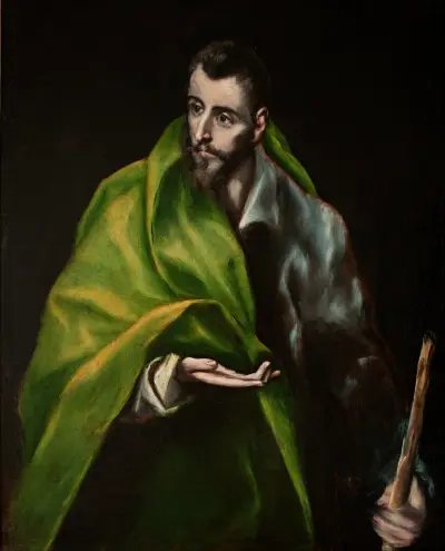 St. James the Greater av El Greco (Domenikos Theotokopoulos)