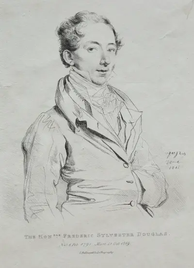 Honorable Frederic Sylvester Douglas av Jean Auguste Dominique Ingres