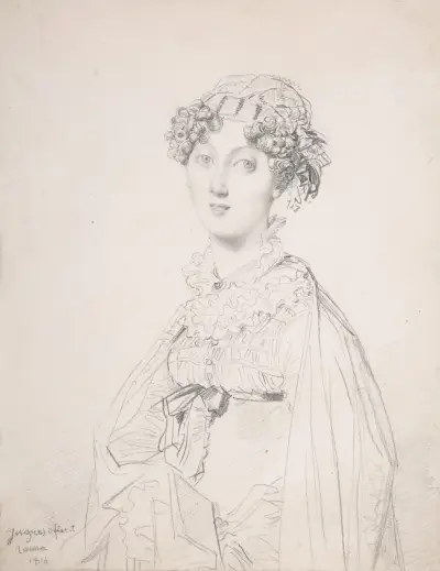 Lady Mary Cavendish-Bentinck av Jean Auguste Dominique Ingres