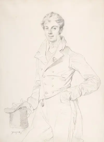 Lancelot-Théodore, comte Turpin de Crissé av Jean Auguste Dominique Ingres