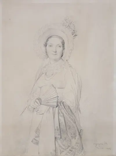 Madame Lavergne von Jean Auguste Dominique Ingres