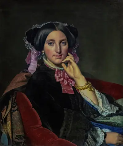 Portrait of Madame Gonse av Jean Auguste Dominique Ingres