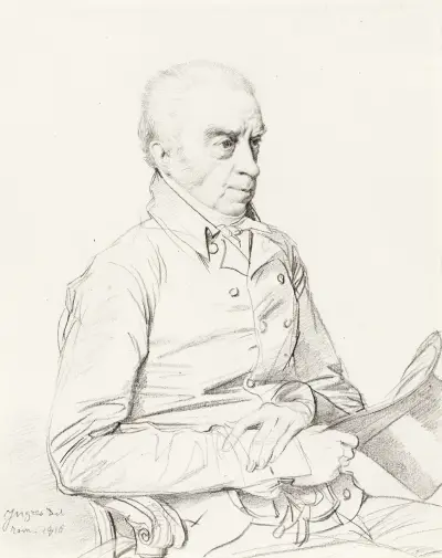 Porträt von Thomas Church von Jean Auguste Dominique Ingres