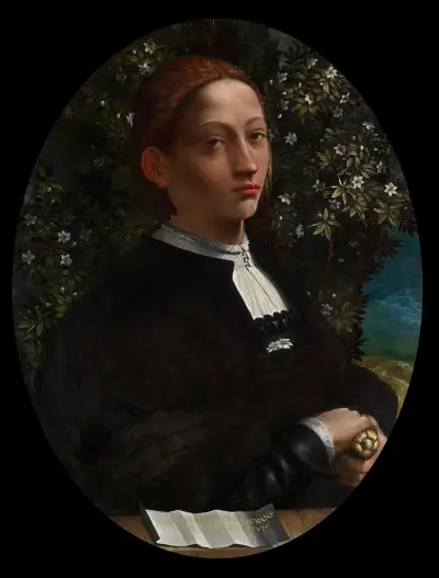 Lucrezia Borgia, Duchess of Ferrara av Dosso Dossi