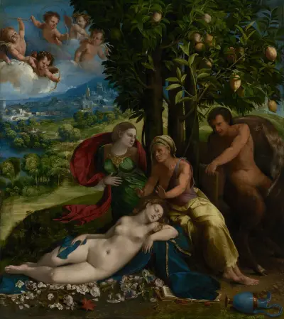 Mythological Scene av Dosso Dossi