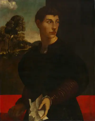 Portrait of a Young Man av Dosso Dossi