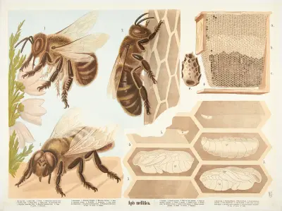 Honeybee (Apis mellifica) von F. E. Wachsmuth
