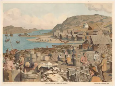 Sea fishing and fish processing av F. E. Wachsmuth