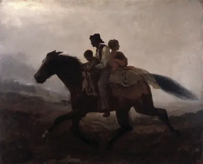 A Ride for Liberty av Eastman Johnson