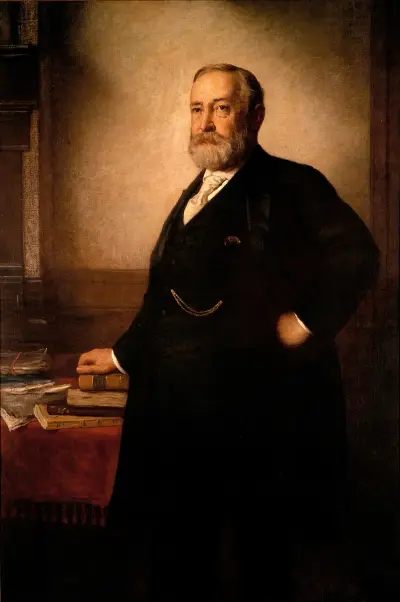 Benjamin Harrison – nr 1 av Eastman Johnson