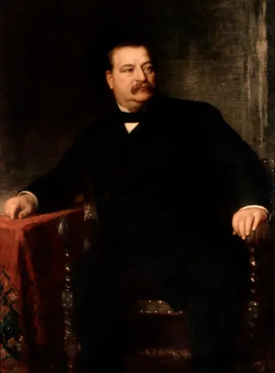 Grover Cleveland – nr 1 av Eastman Johnson