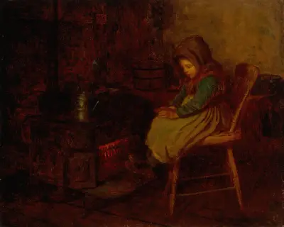 Hem och värme av Eastman Johnson