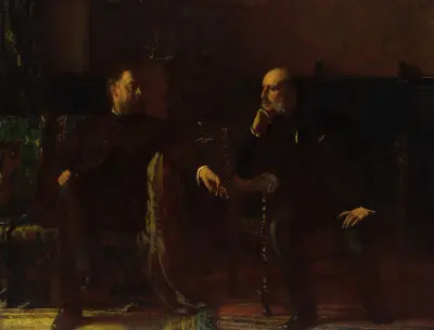 The Funding Bill av Eastman Johnson