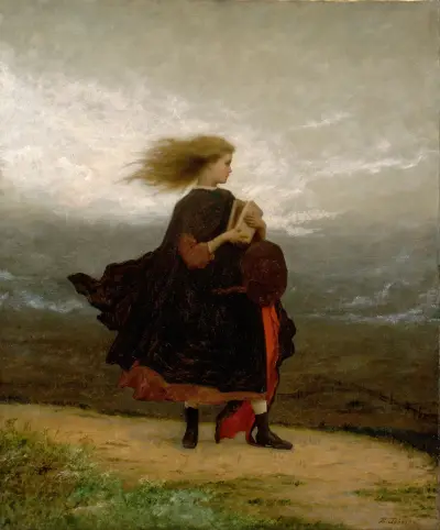 The Girl I Left Behind Me av Eastman Johnson