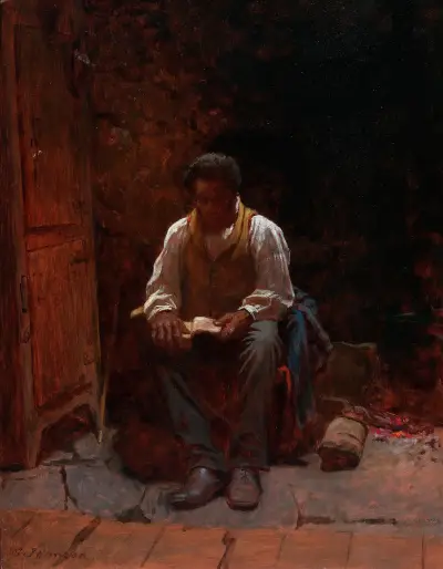 Herren är min herde av Eastman Johnson