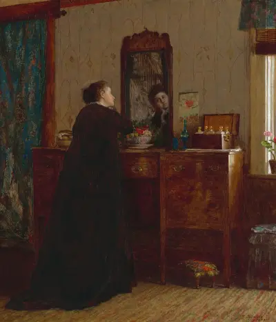 The Toilet av Eastman Johnson