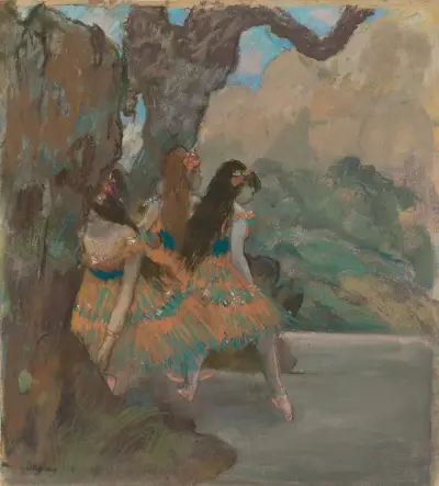 Ballet Dancers av Edgar Degas