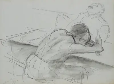 Brothel Scene, 1877 – nr 6 av Edgar Degas