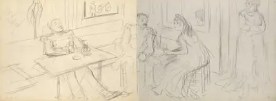 Brothel Scene, 1877 – nr 1 av Edgar Degas