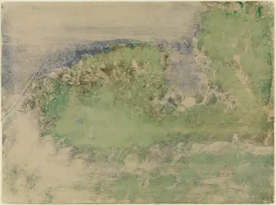Cap Ferrat av Edgar Degas