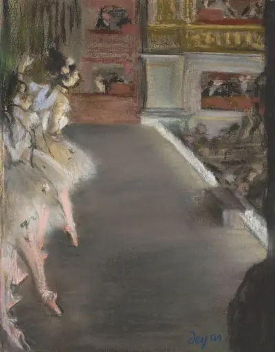 Tanečnice ve staré opeře, Edgar Degas