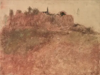 Estérel Village av Edgar Degas