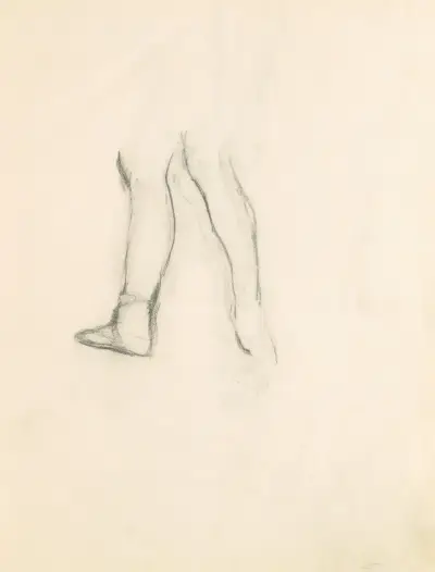 Figure Studies 15 av Edgar Degas