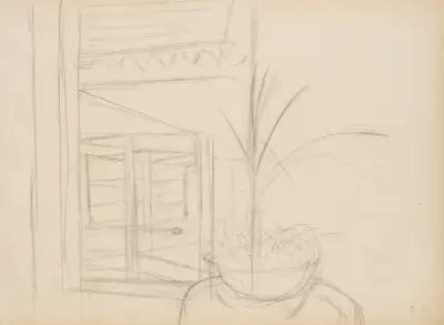 Interior Scene av Edgar Degas