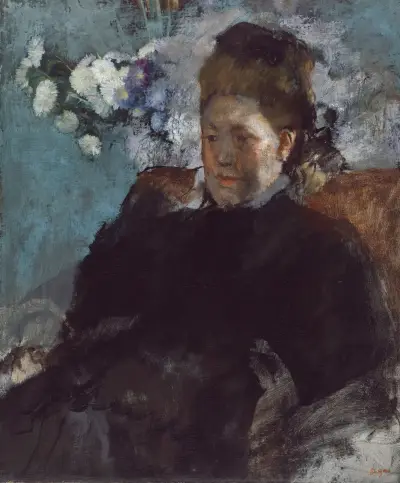 Portrait of a Woman av Edgar Degas