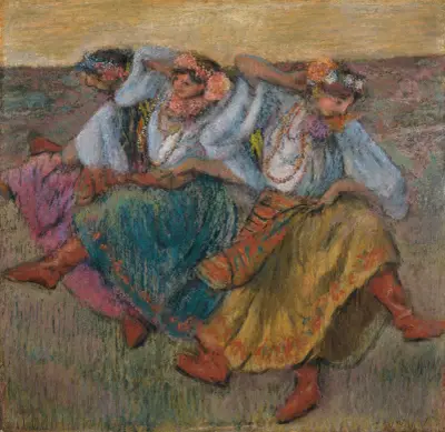 Russian Dancers av Edgar Degas