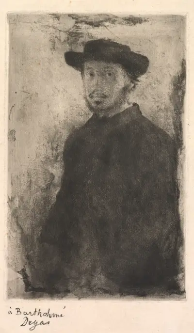 Self-Portrait, 1857 av Edgar Degas