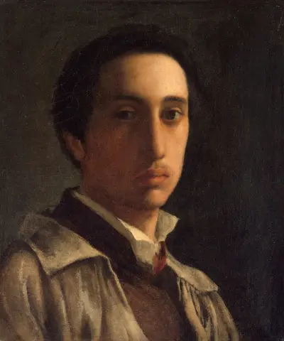 Self-Portrait, 1855 – nr 2 av Edgar Degas