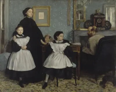 The Bellelli Family av Edgar Degas