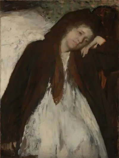 The Convalescent av Edgar Degas